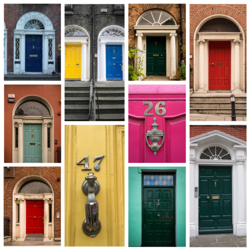 Door of Dublin, Ireland